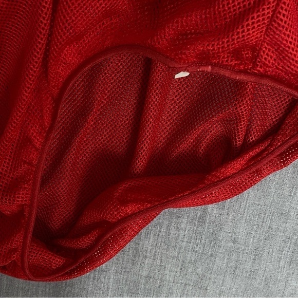 Speedo Swim Trunks Shorts Mens Large Mesh Insert Elastic Drawstring Waist - Picture 6 of 8